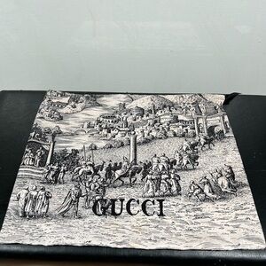 Limited Edition GUCCI Castle Print Dust Bag